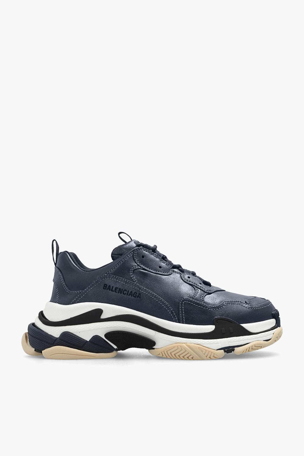 Navy balenciaga sneakers best sale